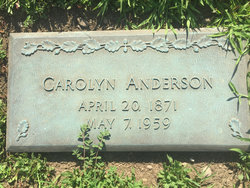Carolyn “Carrie” Anderson 