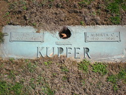 Alberta C. <I>Bergmann</I> Kupfer 