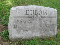 Mary A. “Mollie” <I>King</I> DuBois 