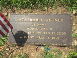 Katherine Lucinda <I>Hartwig</I> Shriver 