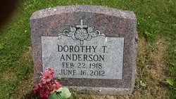 Dorothy T “Dot Dot” <I>Mill</I> Anderson 