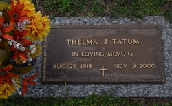 Thelma Jones Tatum 