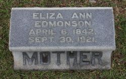 Eliza Ann <I>Norris</I> Edmonson 