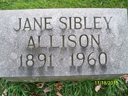 Jane <I>Sibley</I> Allison 