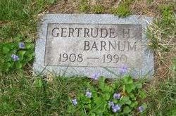 Gertrude H. <I>Briggs</I> Barnum 