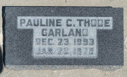 Pauline E <I>Christopher</I> Garland 