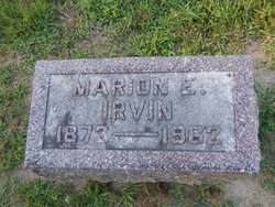 Marion Edward Irvin 