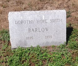 Dorothy Hope <I>Smith</I> Barlow 