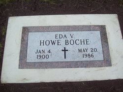 Ida Johanna Victoria “Eda” <I>Alldrin</I> Howe Boche 