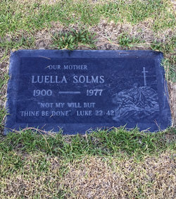 Luella May <I>Siler</I> Solms 