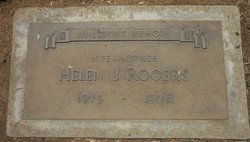 Helen Francis June <I>Hill</I> Rogers 