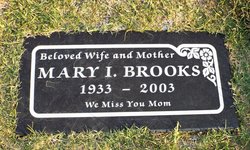 Mary Isabell <I>Holliday</I> Brooks 