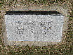 Dorothy Irene <I>Eddy</I> Dubel 