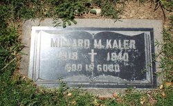 Millard Mansfield Kaler 