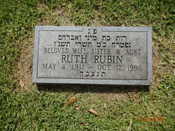 Ruth <I>Pudolsky</I> Rubin 