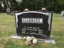 Jean Christine <I>Hall</I> Gabriel 