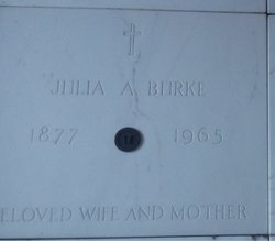 Julia Anna <I>Weadick</I> Burke 