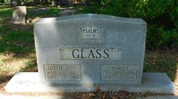 Lottie Jane <I>Howard</I> Glass 