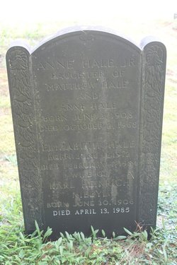 Anne Hale Jr.