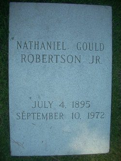 Nathaniel Gould Robertson Jr.