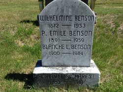 Wilhelmine <I>Charest</I> Benson 