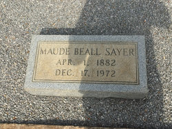 Maude Blanch <I>Beall</I> Sayer 