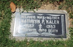Kathryn Pauline <I>Cable</I> Kaler 