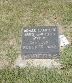 Agnes <I>Lamberd</I> Roberts 