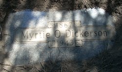 Myrtie Orilla <I>Burtch</I> Dickerson 