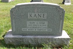 Mary Ann <I>McKernan</I> Kane 