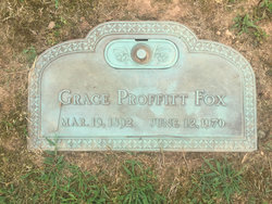 Grace Ethel <I>Proffitt</I> Fox 