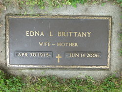 Edna Louise Therese <I>Luttmann</I> Brittany 