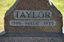 Millard Edward “Millie” Taylor 