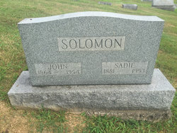 Sadie <I>Abraham</I> Solomon 