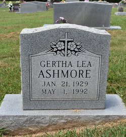 Gertha Lea <I>Barnes</I> Ashmore 