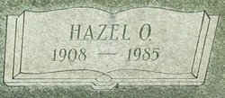 Hazel O <I>Thomas</I> Miller 