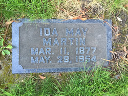 Ida May <I>Webb</I> Martin 