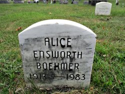 Alice <I>Ensworth</I> Boehmer 