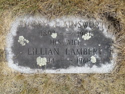 Lillian <I>Lambert</I> Ainsworth 