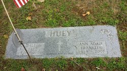 Ann Adair <I>Franklin</I> Huey 