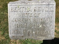 Bertha <I>Devoe</I> Brown 