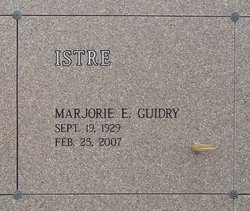 Marjorie E. <I>Guidry</I> Istre 