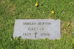 Shirley <I>Burton</I> Burton-Caesar 