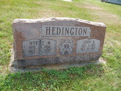 Myrtle Melia <I>VanPherson</I> Hedington 