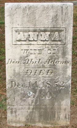 Anna <I>Warren</I> Adams 