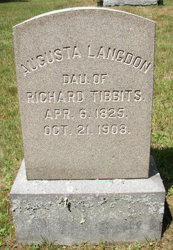 Augusta <I>Tibbetts</I> Langdon 