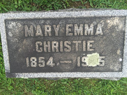 Mary Emma <I>Jamison</I> Christie 