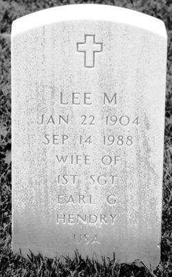 Lee M Hendry 