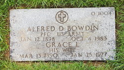 Grace L <I>Brown</I> Bowdin 
