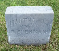 Martha Jane <I>Cronk</I> Sherman 